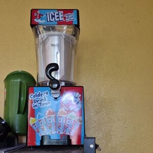 Ice Slushie Machine for Kids - Red and Blue